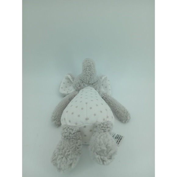Jellycat London Grey Starry Elly Elephant Lovey Plush Baby Security Blanket - Picture 3 of 6